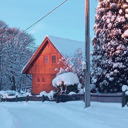 Roubenka Haj Villa Jindrichovice Exteriör bild